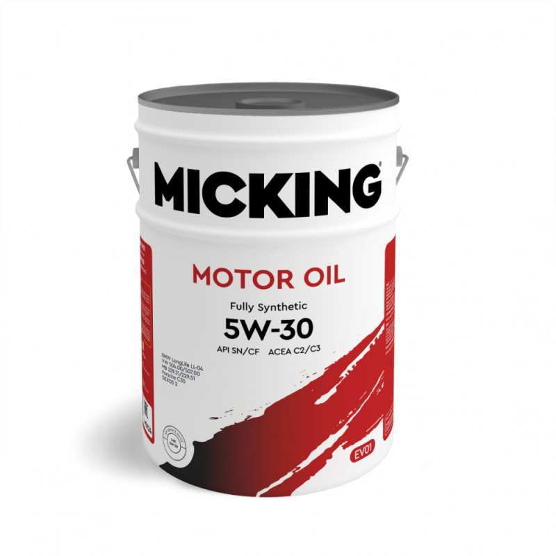 Моторное масло Micking Motor Oil EVO1 5W-30 SN/CF C2/C3 synth. 20 л