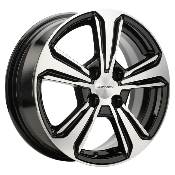 Khomen 1502 6x15 4*100 Et:45 Dia:56,6 Black-FP