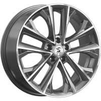 Premium Series КР012 7x18 5*108 Et:38 Dia:60,1 Diamond gloss graphite 