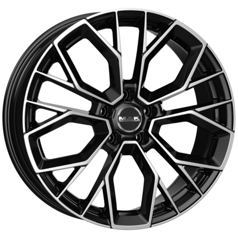 MAK Stilo 8x18 5*108 Et:45 Dia:72 Black Mirror 