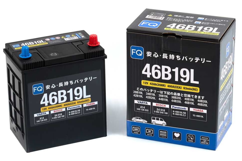 АКБ FQ JIS BLUE ENERGY 46B19L 42Ah/400A 187x127x202/225 мм 00000004194