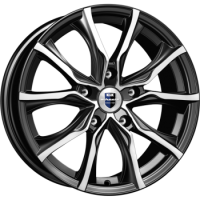 K&K Твист 7,5x17 5*108 Et:32 Dia:67,1 алмаз чёрный 