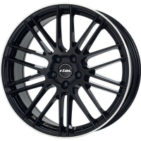 Rial KiboX 9,5x21 5*112 Et:22 Dia:66,6 Diamond Black Lip Polished