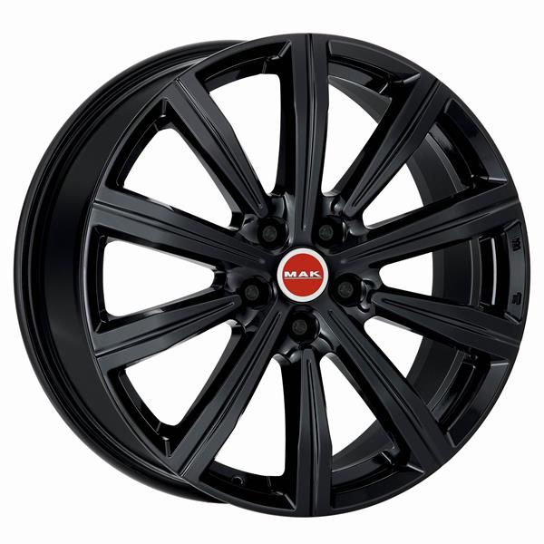 MAK Birmingham 8,5x20 5*112 Et:52 Dia:66,6 Gloss Black 