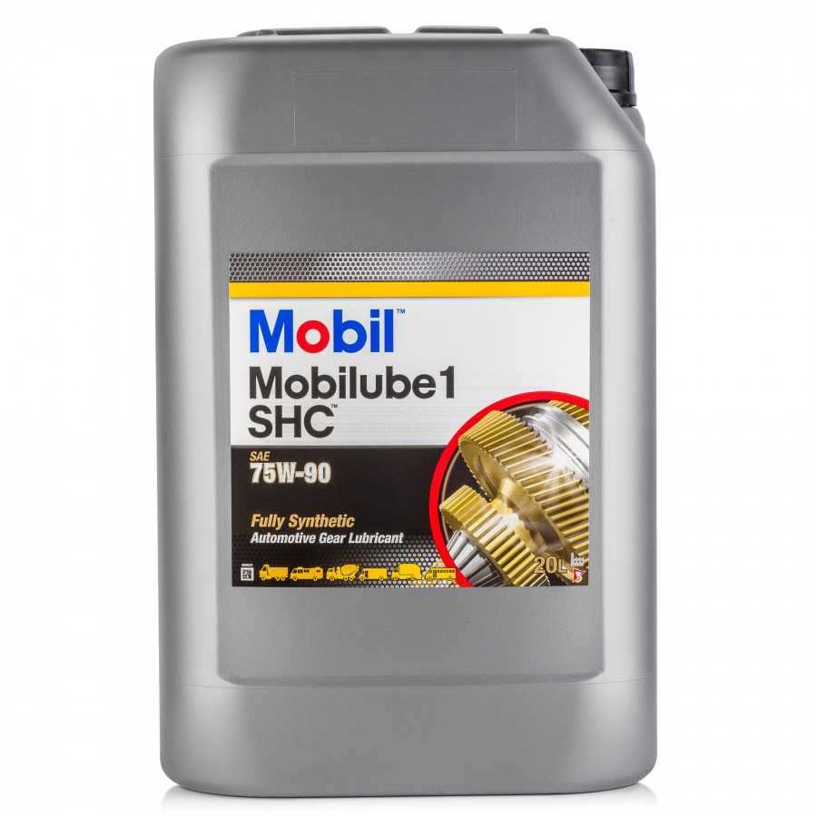 Трансмиссионное масло Mobil Mobilube 1 SHC 75W90 20л 123716