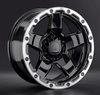 LS wheels LS1371 9,5x18 6*139,7 Et:5 Dia:106,1 bkl 