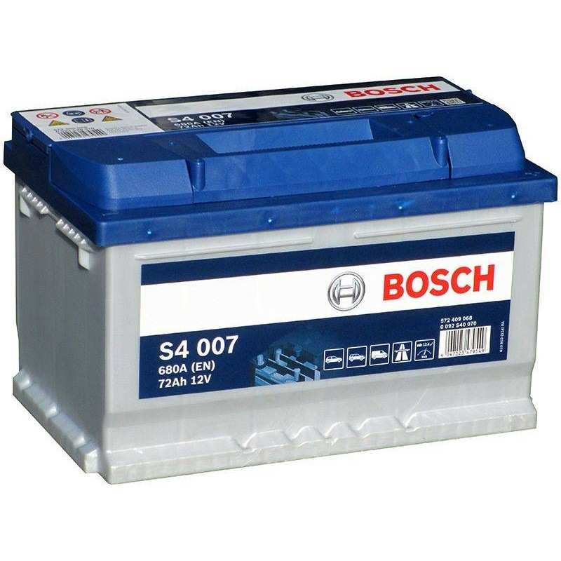 АКБ Bosch S4 007 72 Аh L