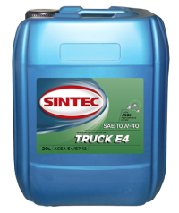 Моторное масло Sintec Truck E4/E7 10W-40 20 л 