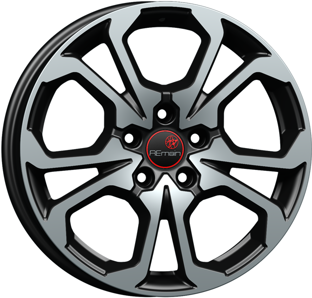 Remain R242 6,5x17 5*114,3 Et:50 Dia:54,1 Алмаз черный