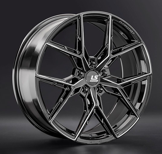 LS wheels FlowForming RC82 8,5x20 5*120 Et:45 Dia:72,6 BK+SSF