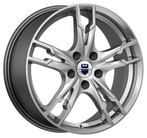 K&K Солар 7x17 4*100 Et:43 Dia:60,1 дарк платинум