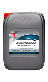 Моторное масло ЛУКОЙЛ AVANTGARDE PROFESSIONAL LA 5W30 20 л 3466093 