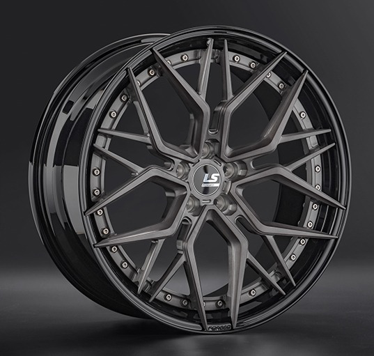 LS Forged FG35 10,5x21 5*112 Et:43 Dia:66,6 ALBRSD-GM/BK
