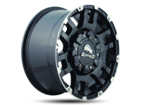 BUFFALO BW-004 9x20 6*139,7 Et:18 Dia:106,1 gloss-black-machined-face 