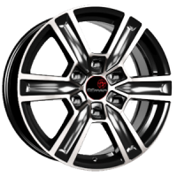 Вектор В222 7,5x17 6*139,7 Et:38 Dia:67,1 Алмаз черный