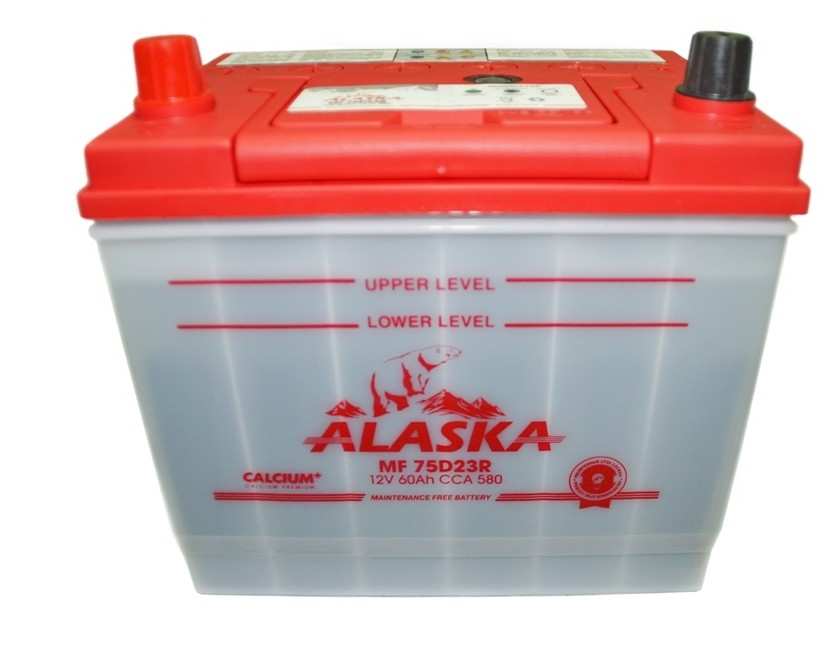 АКБ Alaska MF 60 R 75D23 calcium +