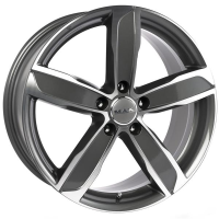 MAK STADT 8x18 5*112 Et:50 Dia:57,1 Gun Metallic-Mirror Face 