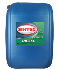 Моторное масло Sintec Diesel SAE 15W-40 API CF-4/CF/SJ, 20 л 