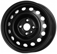Eurodisk 64A46R 6x15 4*100 Et:46 Dia:54,1 Black 